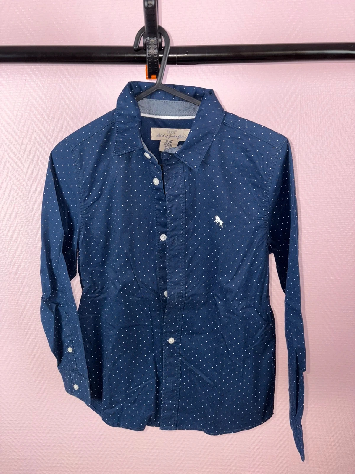 Camisa para menino H&M, tamanho 7/8 anos – photo 2